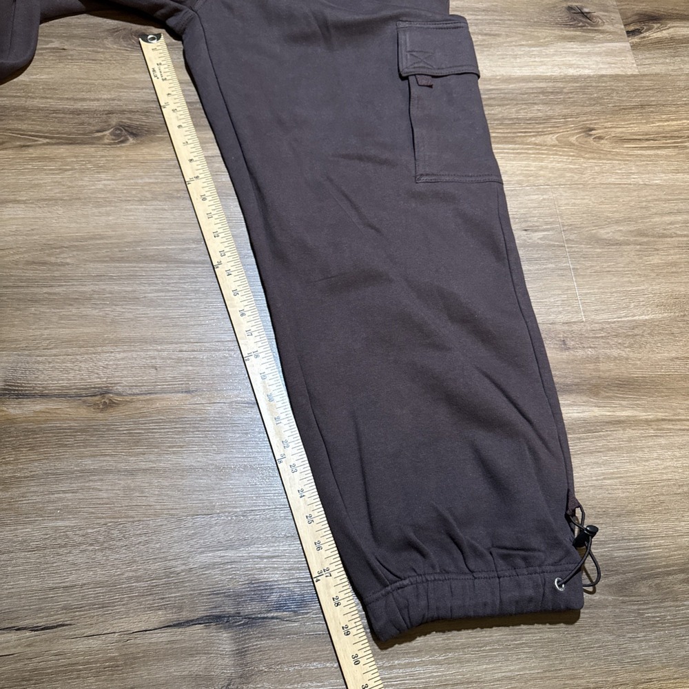 NWT Vintage Southpole Sweatpants Mens XL Brown Baggy Cargo Y2K Oversized Hip Hop - Picture 11 of 16